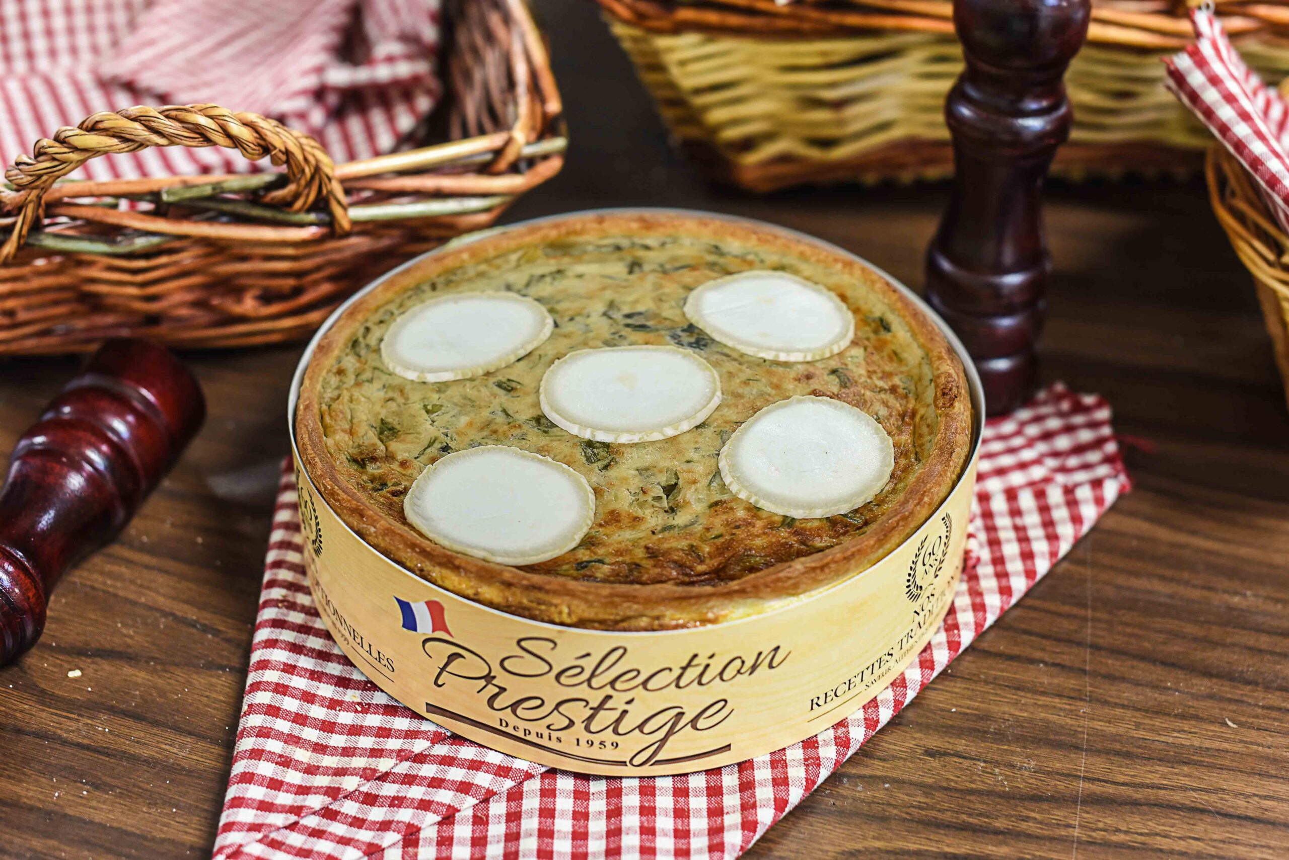 Quiche Lorraine traditionnelle - Avantage Charcuterie Rôtisserie, spécialité régionale