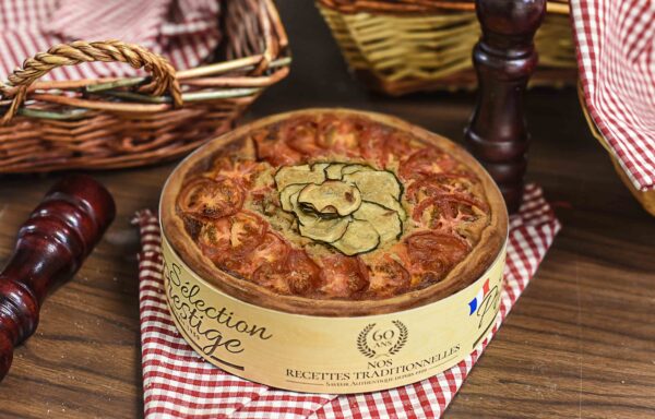 Quiche provencale aux légumes