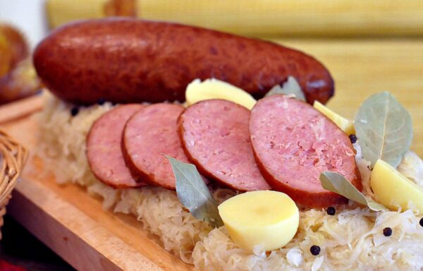 Saucisse fumée au bois de hetre