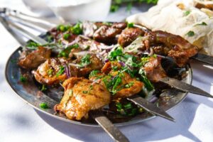 comment préparer des brochettes