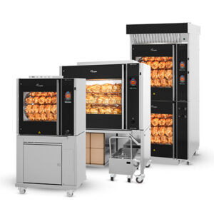 Distributeur de rôtisserie pour restaurants